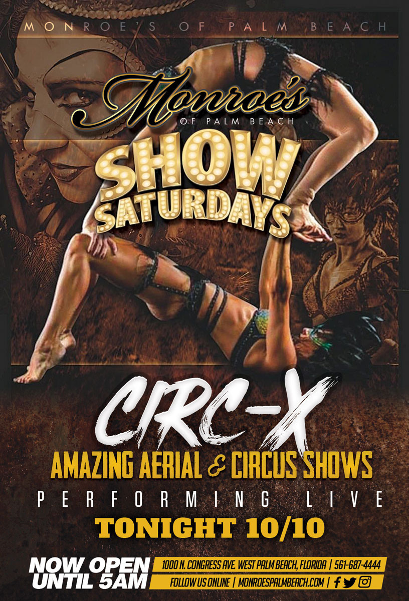 Circ-X Performing LIVE at Monroe's Palm Beach
