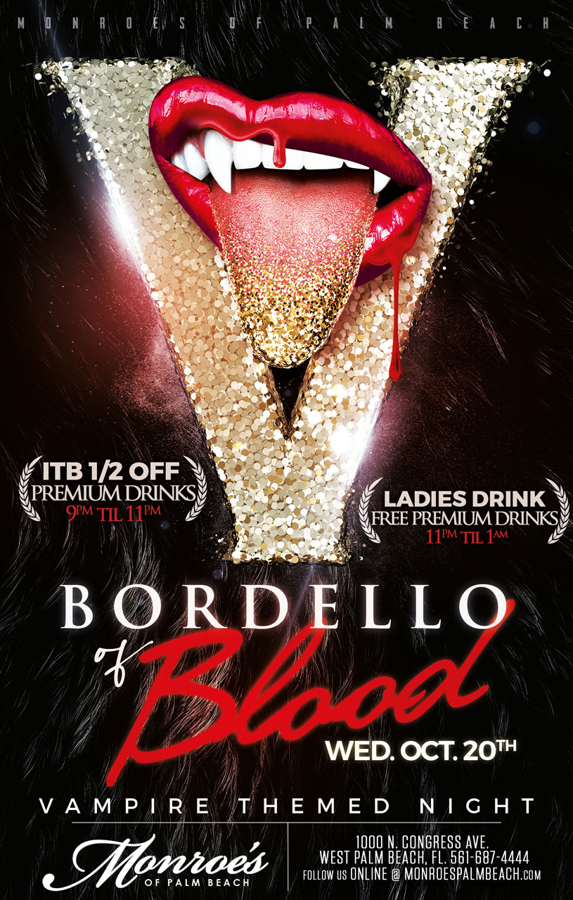 Monroe's Bordello of Blood Vampire Night