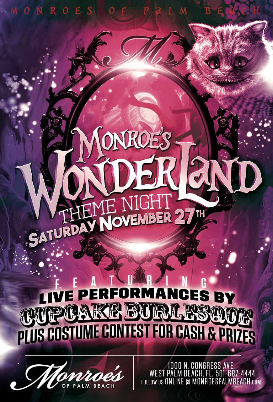 Monroe's Wonderland Theme Night