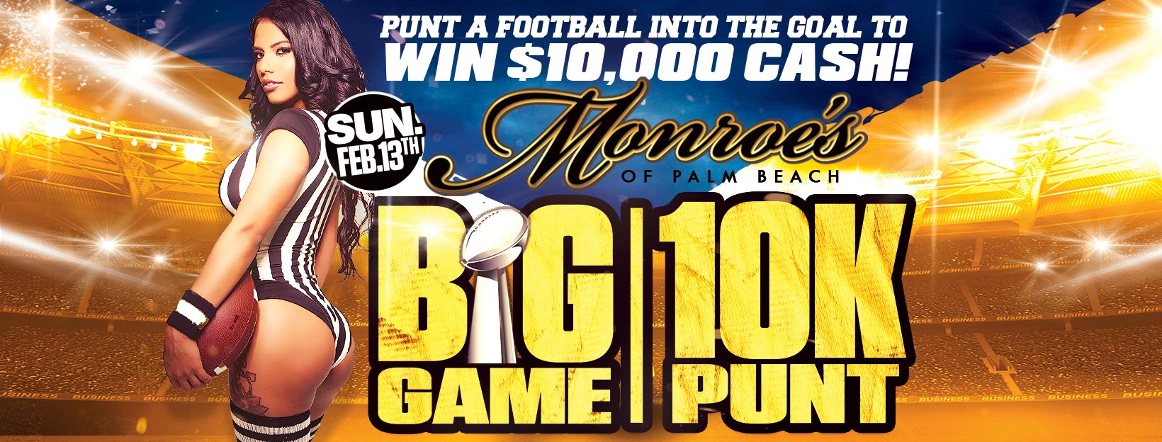 Monroe's The Big Game 10k Punt