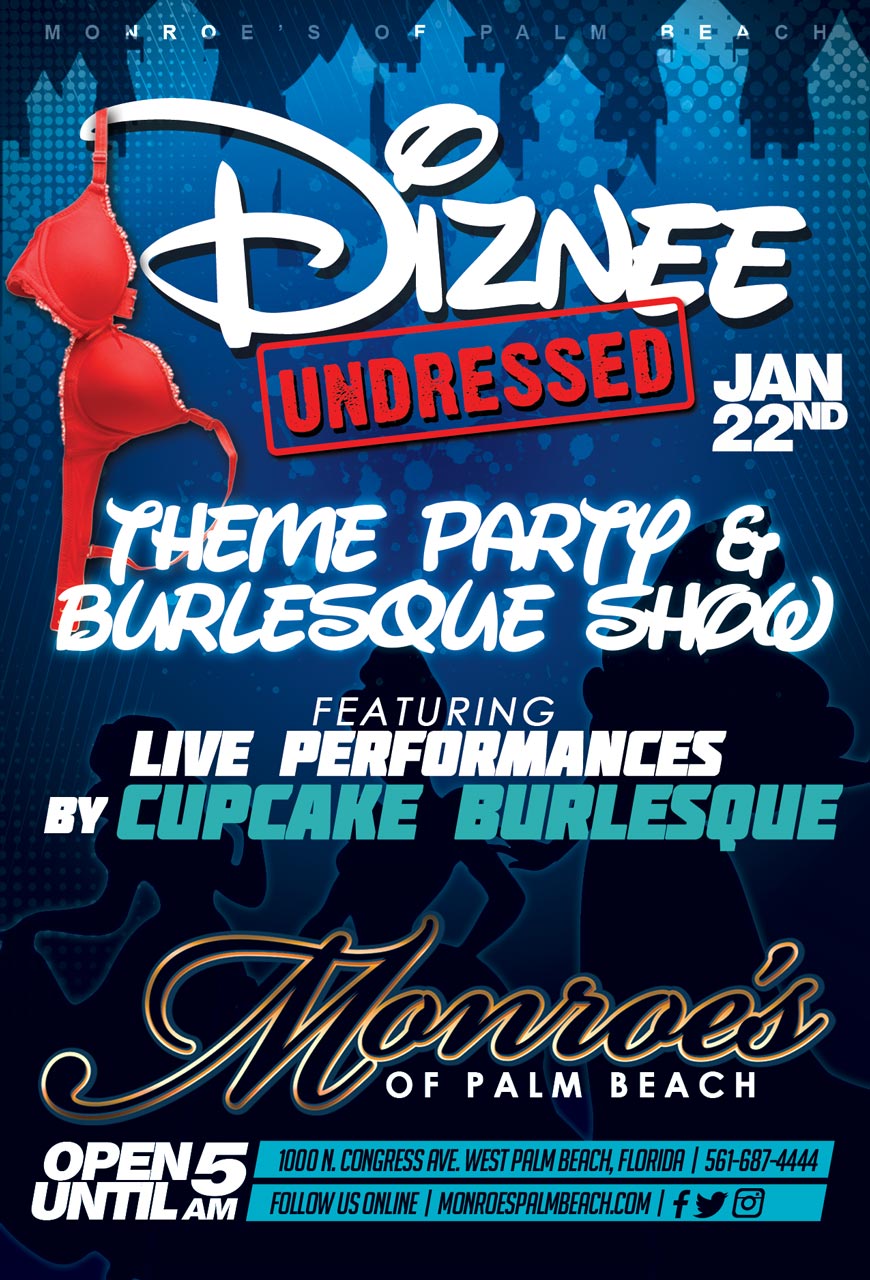Diznee UNDRESSED - Theme Party & Burlesque show