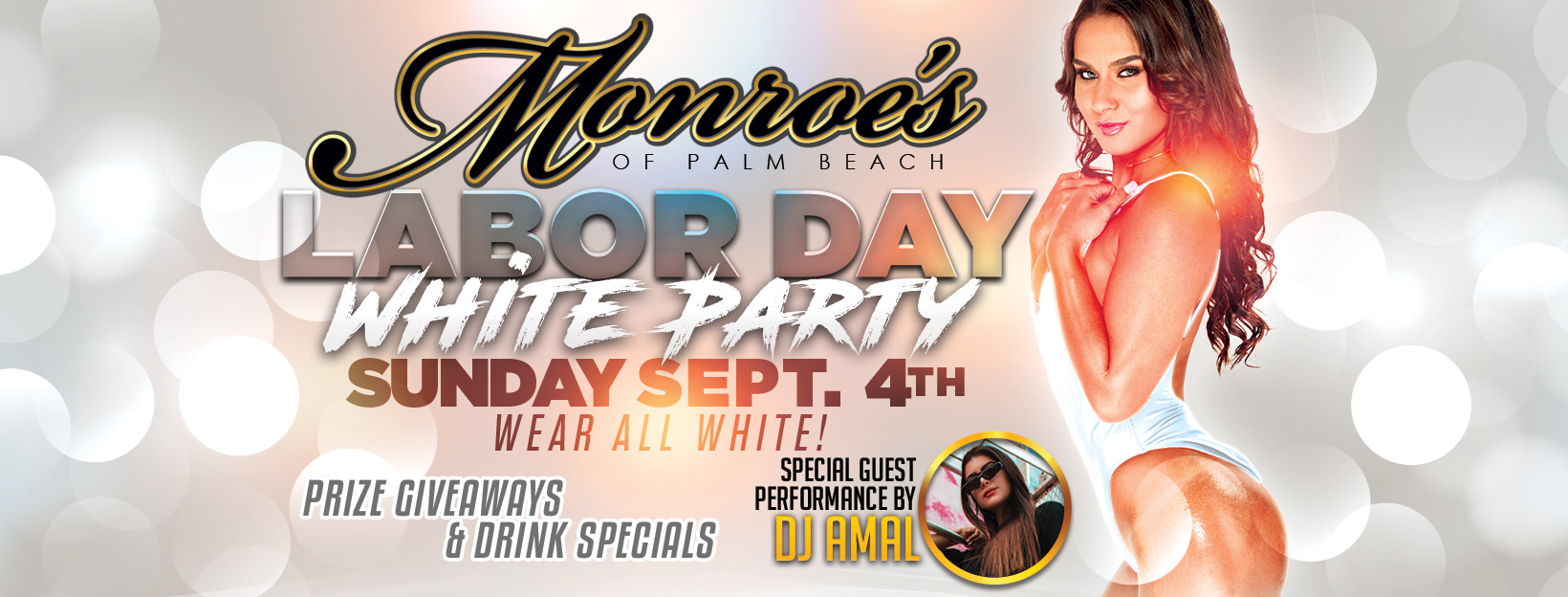 Monroes Labor Day White Party