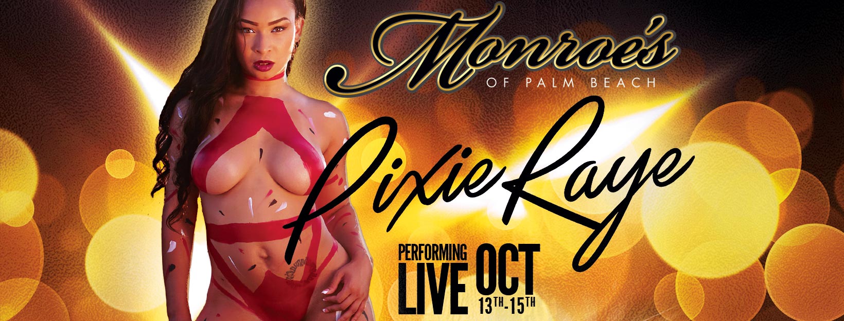 Pixie Raye Performing Live at Monroe's Palm Beach
