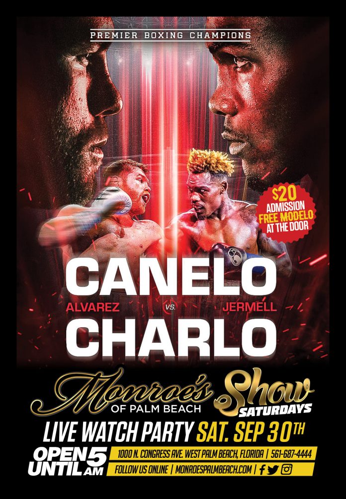 Canelo vs Charlo Watch Party Sat Sept 30th