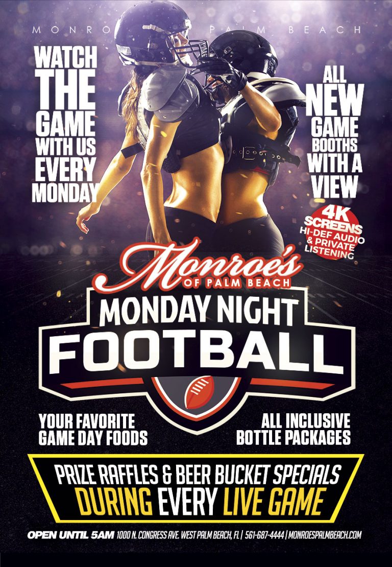 Monday Night Football at Monroe’s