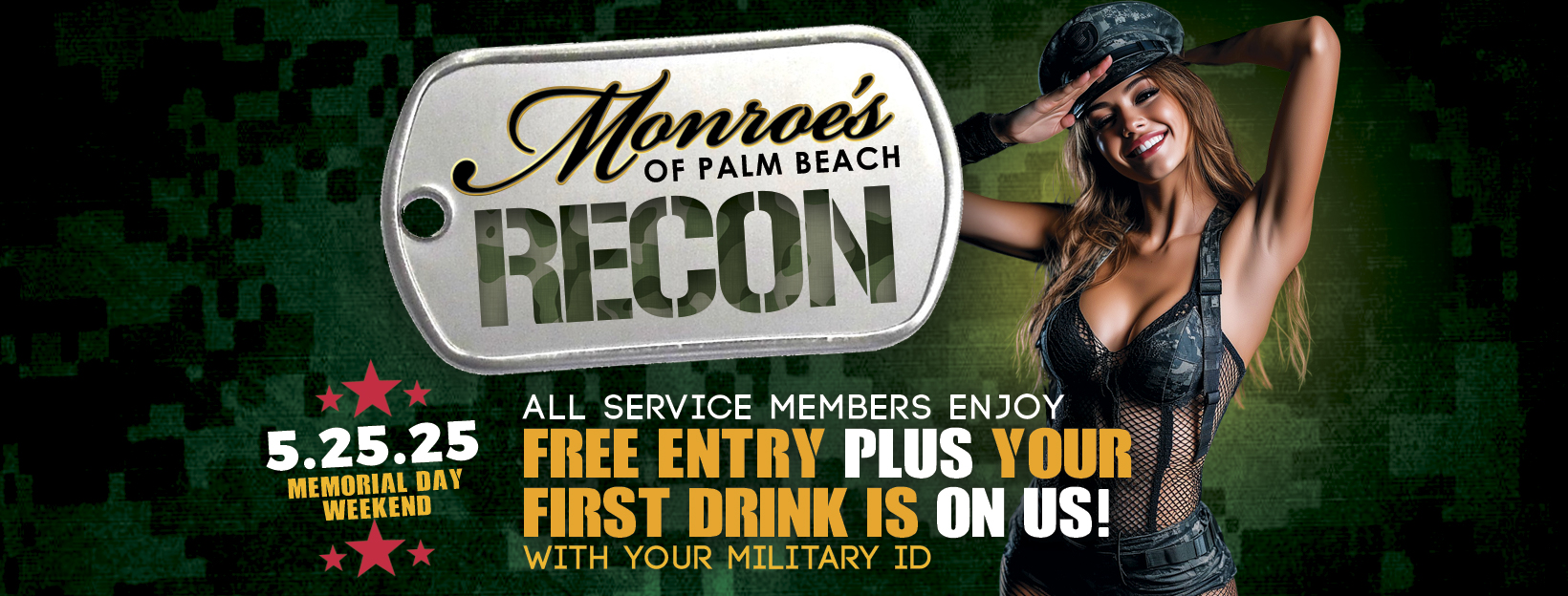 Monroe's Recon Memorial Day Weekend Party