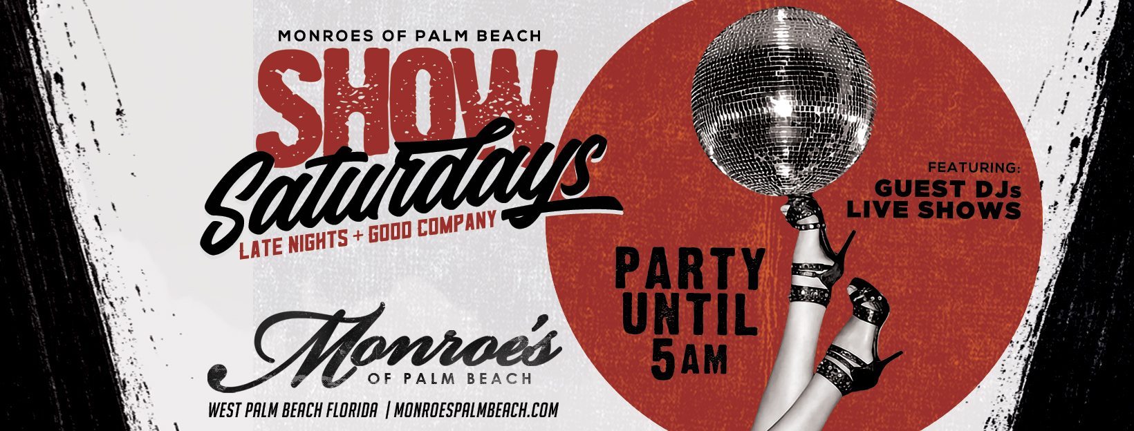 Monroe's ALL NEW Show Saturdays Live DJ's Until 5am