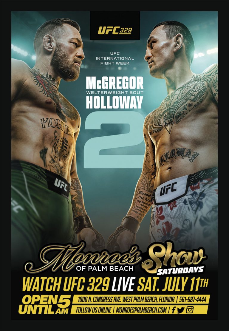 UFC 329 Mcgregor vs Holloway 2 Live Watch Party