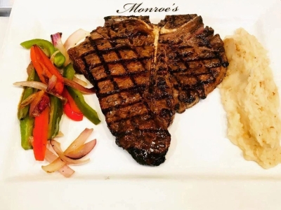Monroe's Legends Steakhouse - T-Bone Steak